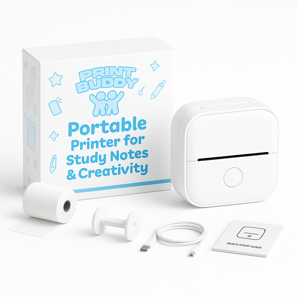 PrintBuddy box contents